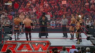 Randy Orton Edgejbl  Chavo Guerrero Vs Triple H Undertaker John Cena kane Pt1 Raw Apr 212008