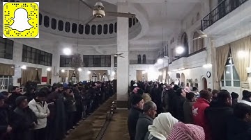صلاة العشاء من مدينة #ادلب -تلاوة من سورة ص- بصوت القارئ محسن غصن