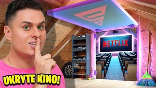 I BUILT A SECRET CINEMA WITHOUT MY GIRL!