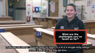 All about Zara - Drylining & Plastering Apprentice & SkillBuild Gold Winner