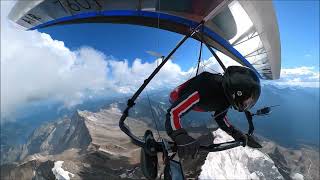 Hanggliding Fiesch Switzerland: the most beautiful flight in 2023 becomes the saddest day.