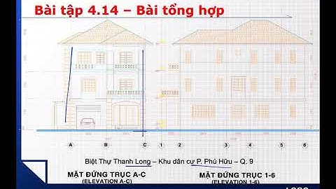BTCT2 C4-14 Bài tập thiết kế : lập phương án kết cấu, thiết kế sàn, dầm, khung bê tông cốt thép