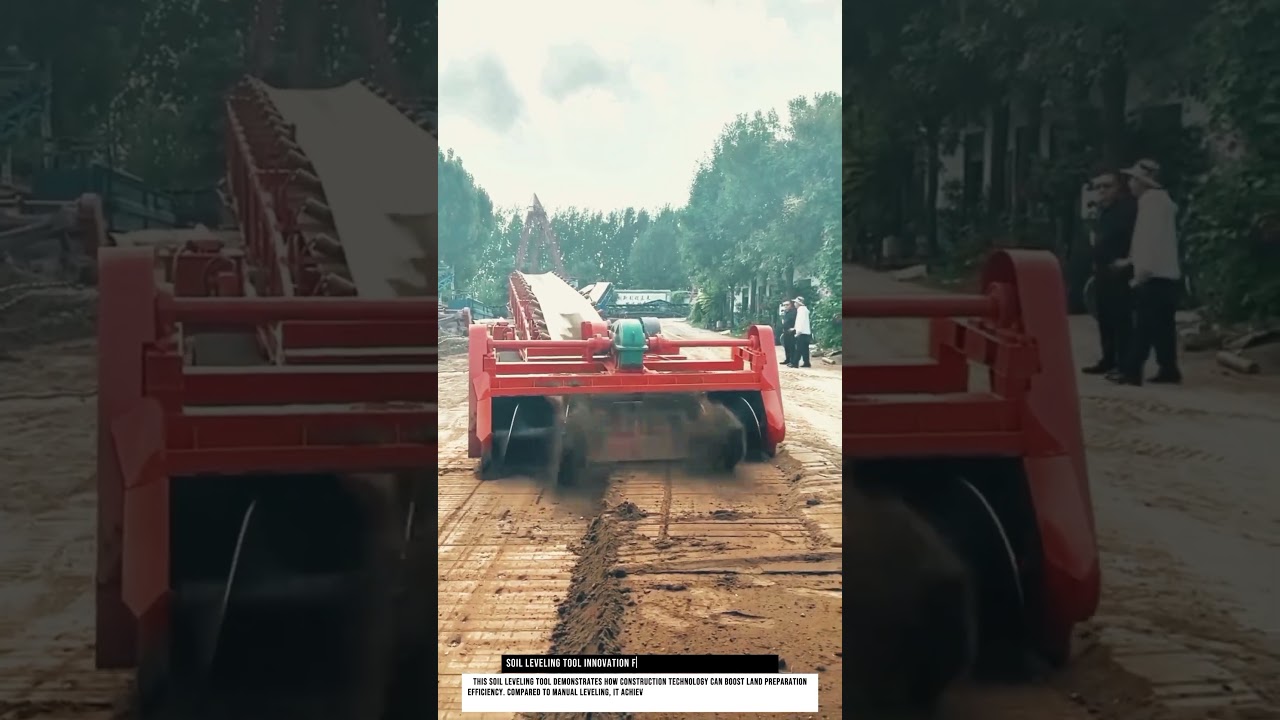 Soil Leveling Tool Innovation for Construction Technology Site