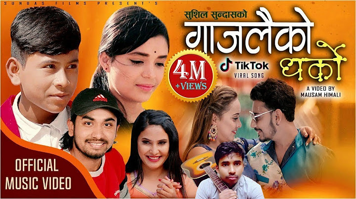 "गाजलैको धर्को"  GAJALAIKO DHARKO | SUSHIL SUNDAS | SAMIKSHYA ADHIKARI |  FT. BINOD/KARISMA