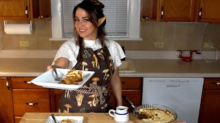 ASMR KITCHEN ELF Bakes a Chai Spiced APPLE PIE for You| Soft Spoken| Tingly Sounds| Vegan 🥧