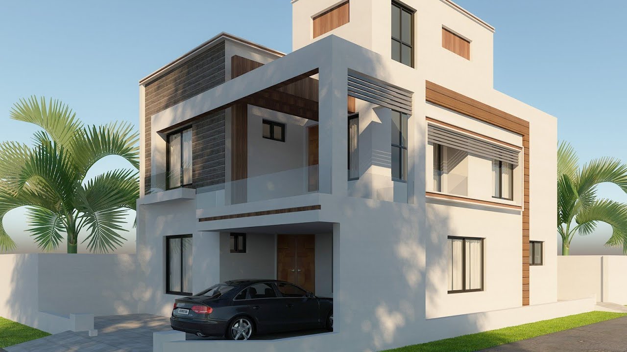 10 Marla Corner House Design With Basement 10 Marla 
