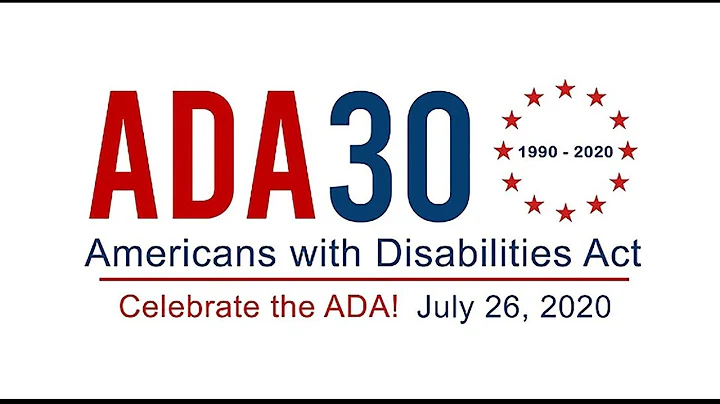 Americans With Disabilities Act Was Signed Into Law On July 26, 1990