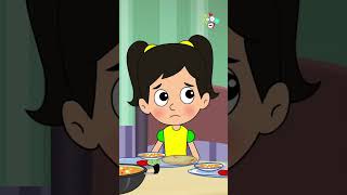 Chinky&#39;s Drama to not have Salad #shorts #ytshorts #punToonkids