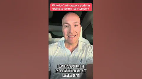 Drainless tummy tuck surgery should be the standard of care. #drainlesstummytuck #tummytuck #seroma