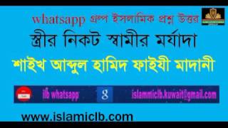 স্ত্রীর নিকট স্বামীর মর্যাদা।। শাইখ আব্দুল হামিদ ফাইযী মাদানি ।। |New Bangla Waz |waz screenshot 3