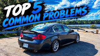 TOP 5 Common Problems With The Infiniti G35 Sedan!