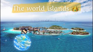 The world islands-lebanon island Dubai - جزيرة لبنان في جزر العالم دبي