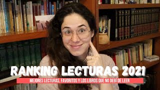 RANKING DE LECTURAS 2021// ¿Cuáles son los favoritos de favoritos?