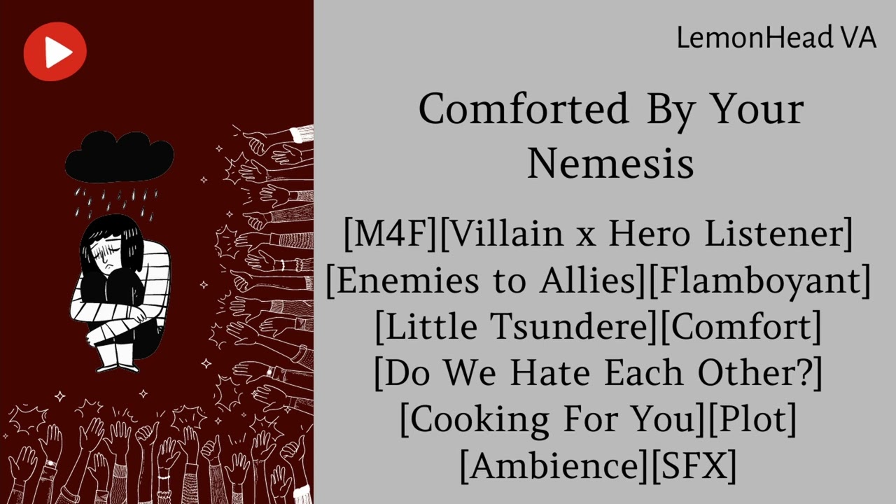 Comforted By Your Nemesis [M4F ASMR Roleplay] [Villain x Hero Listener]