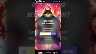 Msf Gift Code 5 november 2024 Marvel Strike Force if2pgames