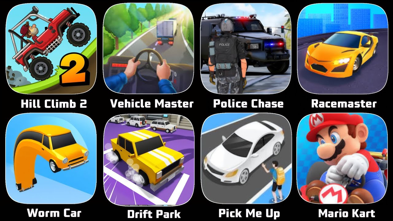 Real Police Car Chase Simulator 3D - Android Gameplay,Vehicle Master,Racemasters,Hill Climb 2,PickMe