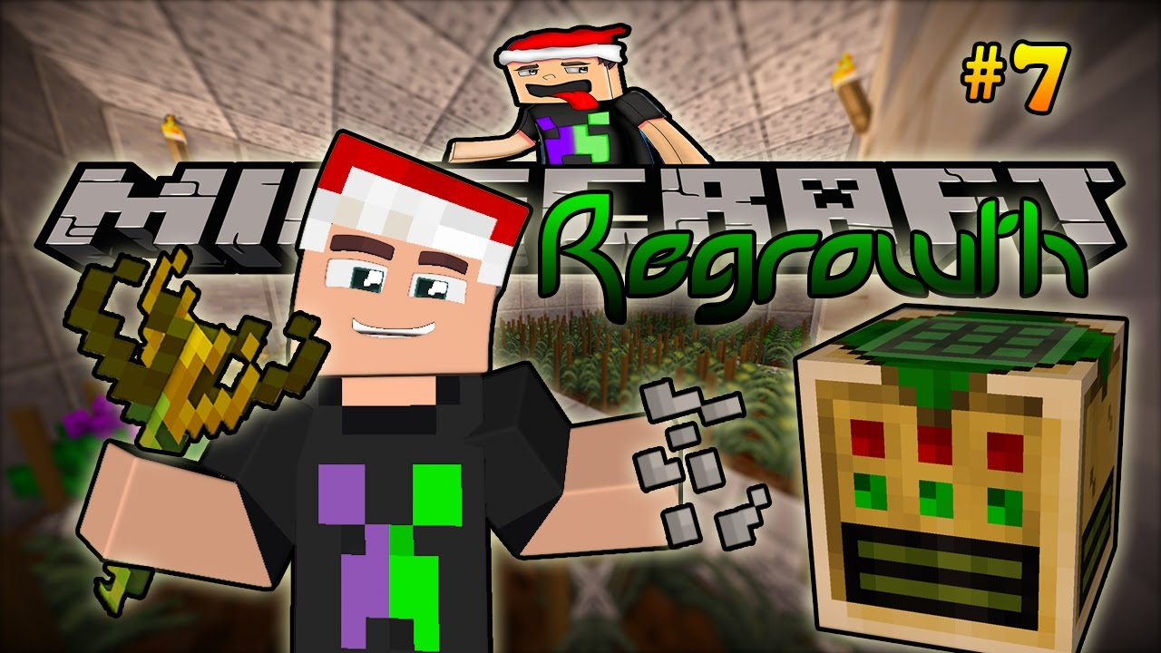 Minecraft Regrowth Modpack - Tập 7: ENDOFLAME - HẠT SẮT - BÀN LƯU NHỚ ...