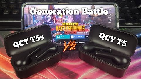 Generation Battle -  QCY T5 vs QCY T5s Mic & Latency test