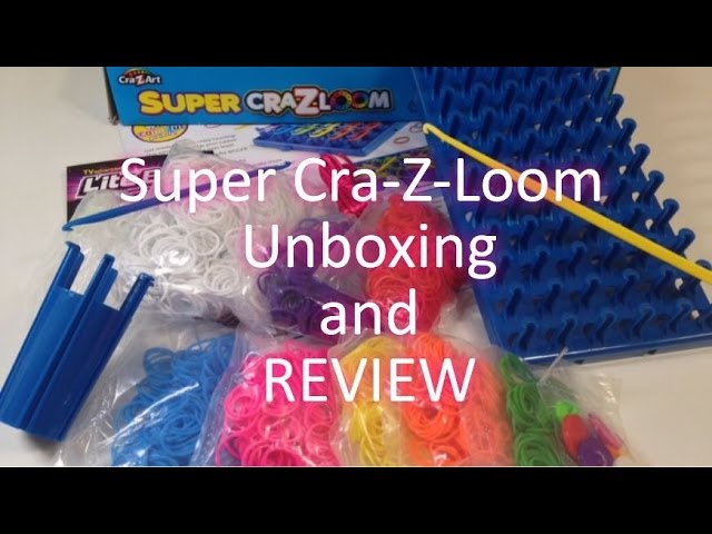 Cra-Z-Art Shimmer and Sparkle Super Cra-Z-Loom : : Toys & Games