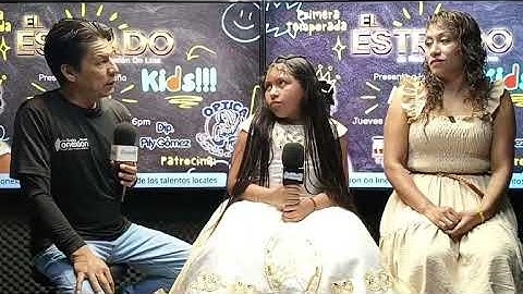 " El Estrado "creado por  Radio Conexion on line presenta al talento local la pequeña cantante Alexa