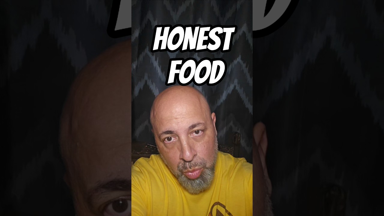 HONEST FOOD #food #honest #danregancomedy