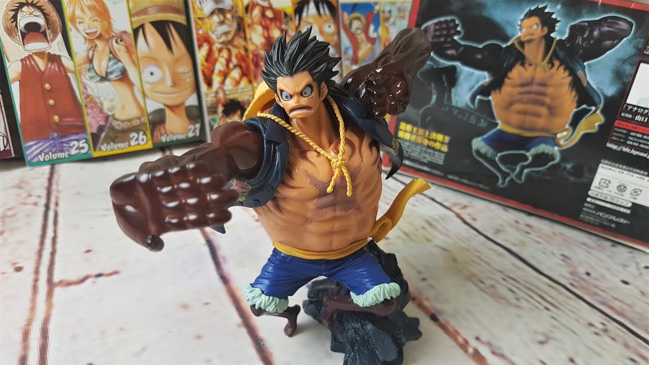 One Piece Gear4 Bound Man Monkey D Luffy Figure Unboxing Youtube