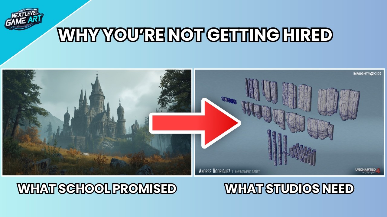 Why Most Game Art Students Don’t Get Hired