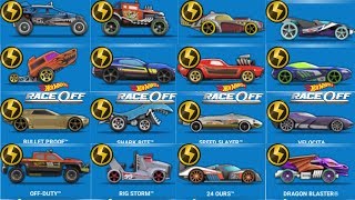 Hot Wheels: Race Off  ⚡ All My Supercharged Cars ⚡