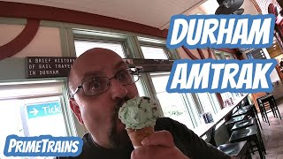 WHAT? Amtrak Ice Cream Shop? | Amtrak Durham, New Hampshire | Full Station Tour
