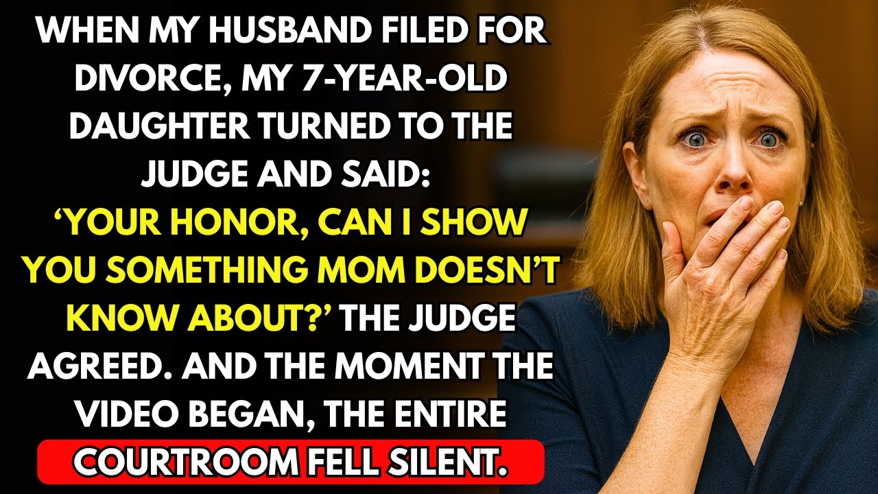 At My Divorce Hearing, My Daughter Played a Video and What It Revealed Left Everyone Speechless