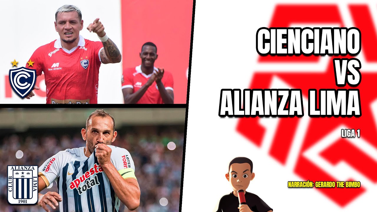 🔴CIENCIANO VS ALIANZA LIMA - LIGA 1 🎙️ RELATO EN VIVO 🎙️TB SPORTS - YouTube