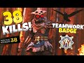 38 KILL GAME INSANE MATCH AS BLOODHOUND! - Apex Legends