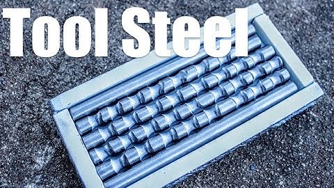 Forging A Pattern Welded Knife From Tool Steel Rods, Blacksmithing Project, Bladesmithing, Forging