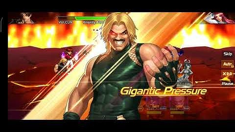 KOF 98 UM OL Oswald, Flame Kyo vs One-man Army Ralf, Superstar Athena and Alluring Mai Arena Fight