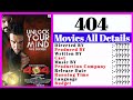 404 movies all details  stardust movies list