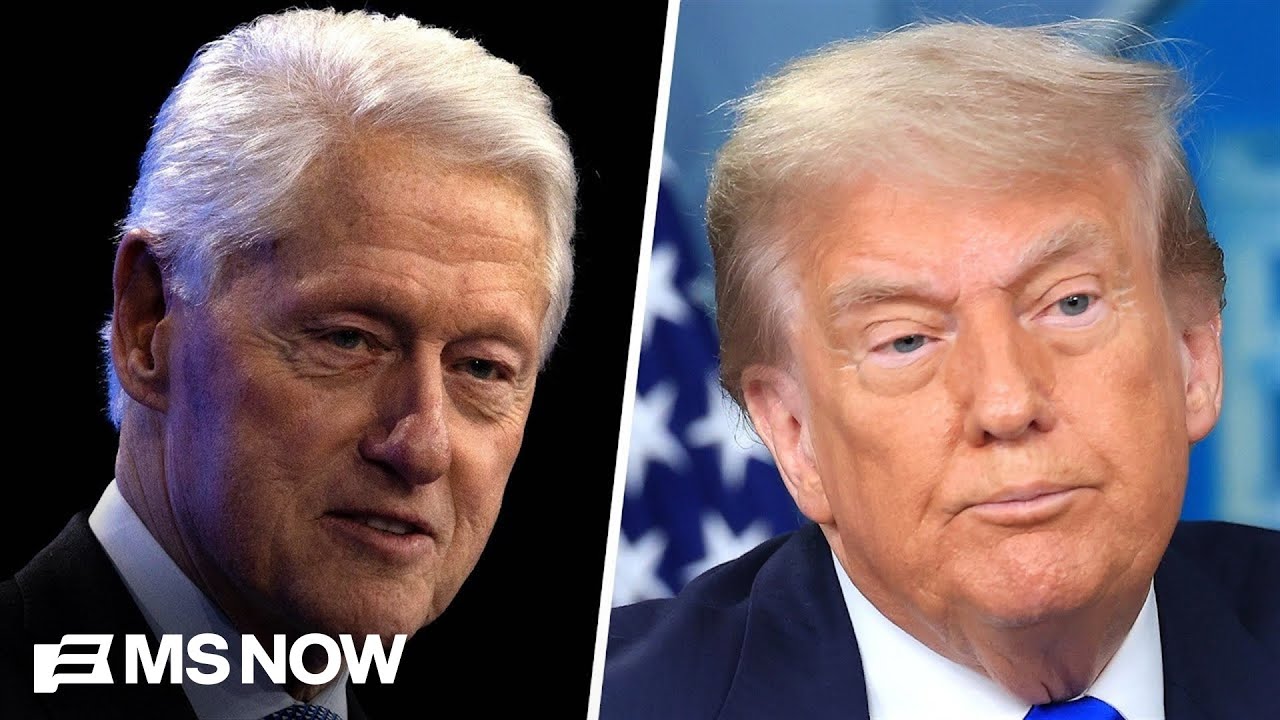 Oversight Dem: Like Bill Clinton, Trump needs to be deposed in Epstein files probe