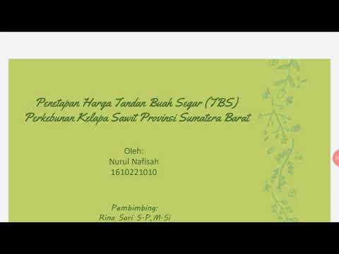 Persentasi Seminar Magang Nurul Nafisah (1610221010) Agribisnis,Fakultas Pertanian Univ.Andalas