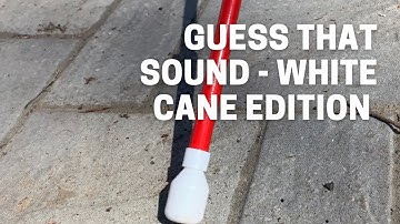 Guess That Sound - White Cane Edition