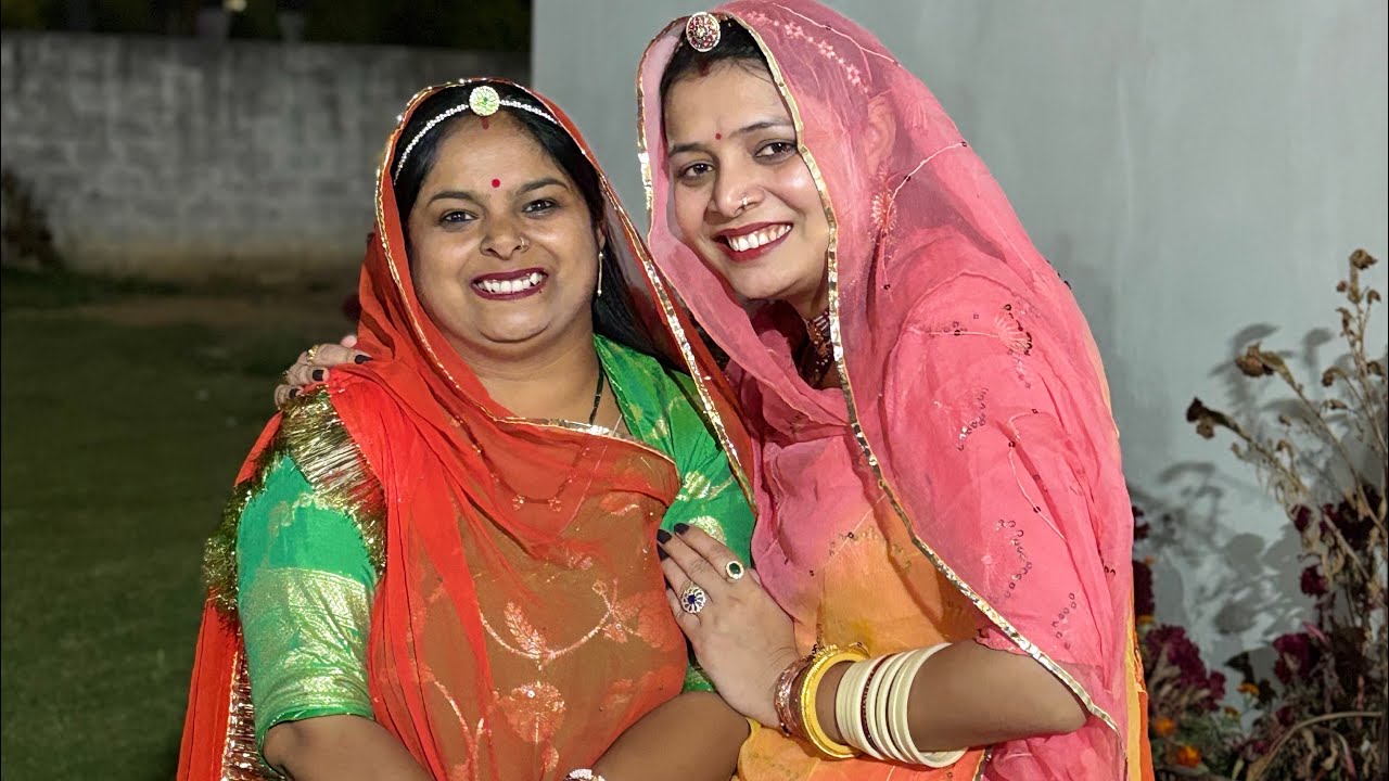 रेनू जीजा की anniversary पर हम नहीं कर पाए dance 🤗❤️🤔#minivlog #comedyvideos #marwadilife #wedding 