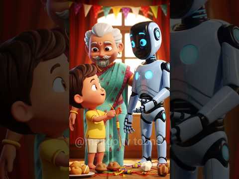 dada and dadi celebrate rakshabandhan #ai #3danimation #cartoon #viral #trending #shortvideo