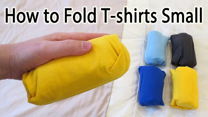 How to Fold a T-shirt Small to Save Space - Lifehack - DayDayNews