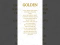 Kpop Demon Hunters Huntrix Golden Lyrics Part 1 Kpopdemonhunters Huntrix Golden Lyrics Kpop Demon Hunters Huntrix Golden Lyrics Part 1 Kpopdemonhunters Huntrix Golden Lyrics