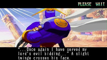 CAPCOM FIGHTING COLLECTION - Red Earth (Warzard) - Kenji Arcade Mode (Ending C)