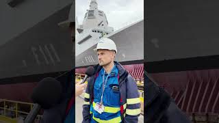 Navantia Ferrol prepara la botadura de la F-111 Bonifaz, la primera de las cinco fragatas F-110
