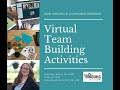 Virtual Team Building Games - Part 1