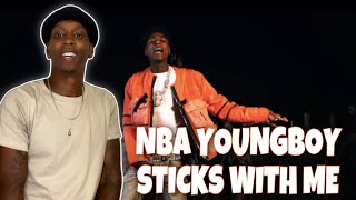 HE IN A CASKET?! | YoungBoy Never Broke Again - Sticks With Me REACTION