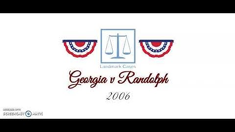 Georgia v Randolph (2006)