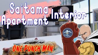 Desain Interior Apartemen Saitama - One punch Man