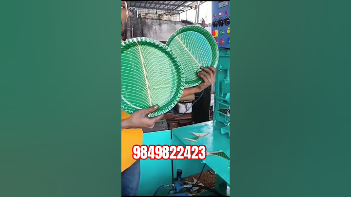 Latest & Best Paper Plate Making Machine | Price Revealed! | #Shorts"