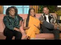 Behind shirley regina king terrence howard and reina king with blacktree tv